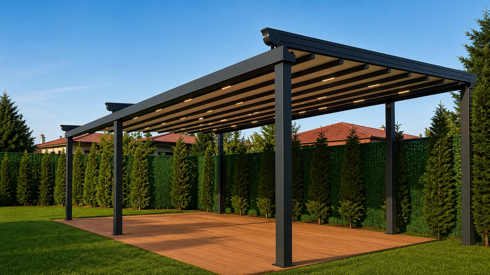 Eğimli Pergola