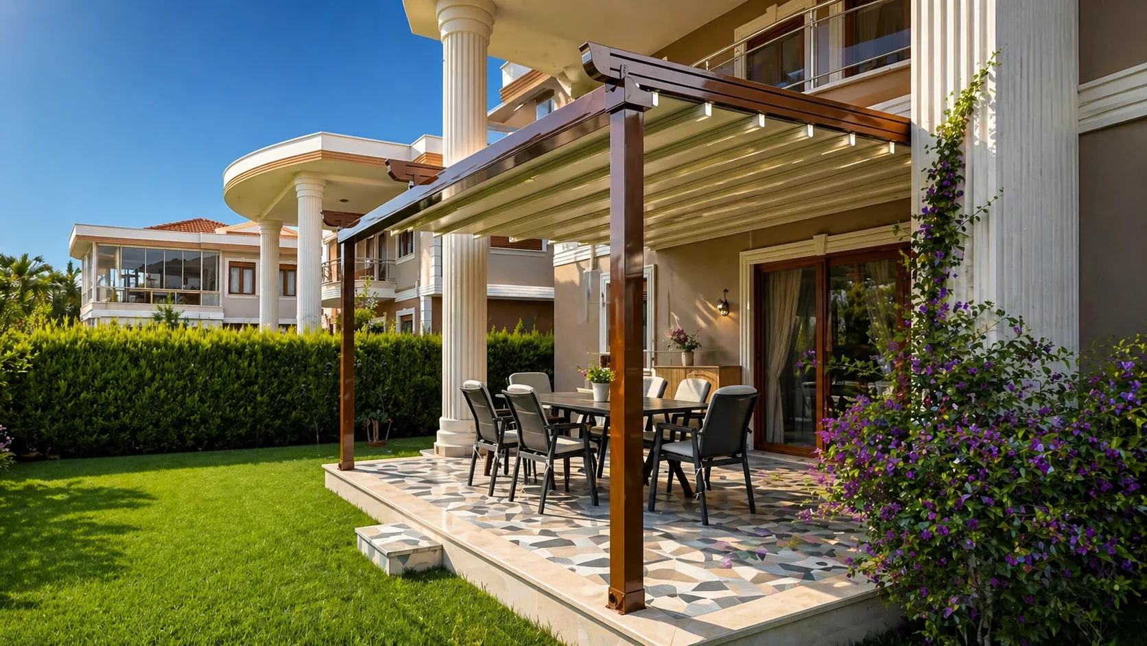 Kumaş Pergola Sistemleri